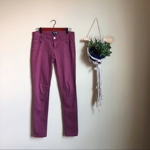 Wine Red XXI Denim Jeans